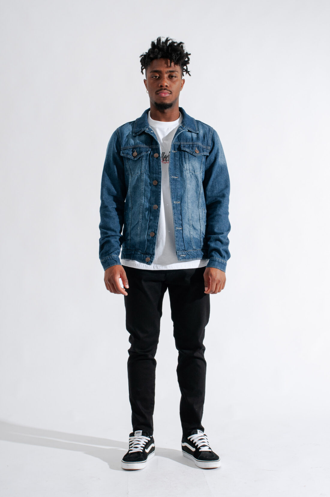 [2392] campera rígida azul
