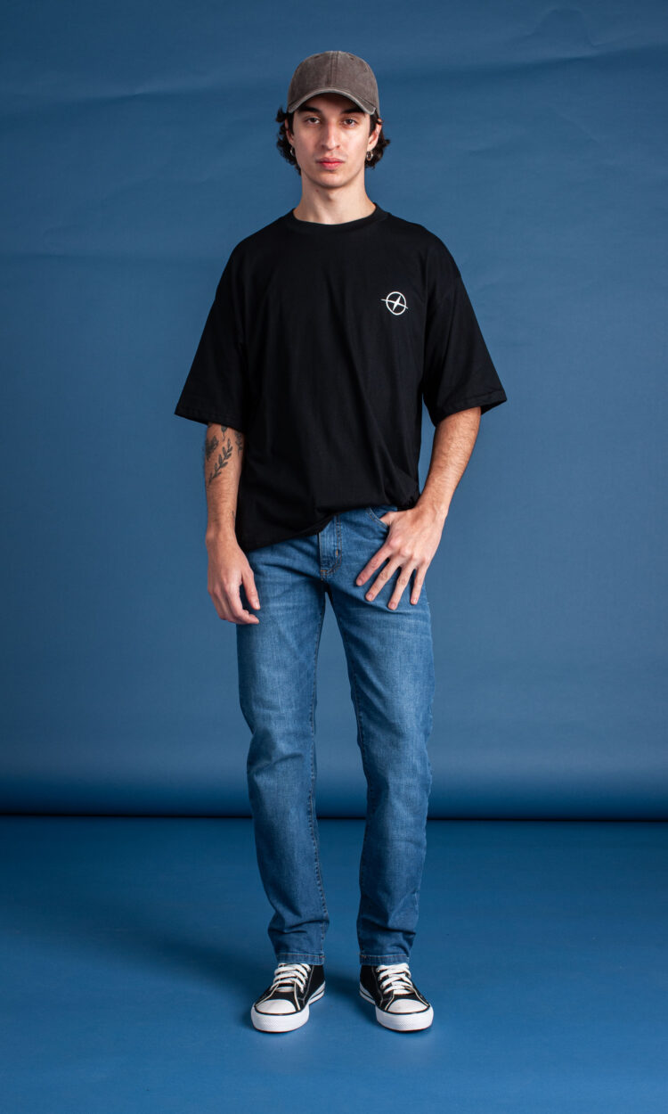 [21175] slim azul claro bigote