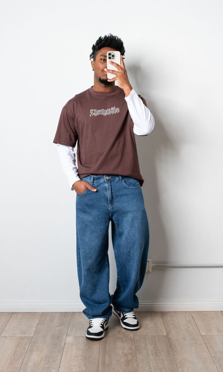 21144 | BAGGY AZUL CLASICO