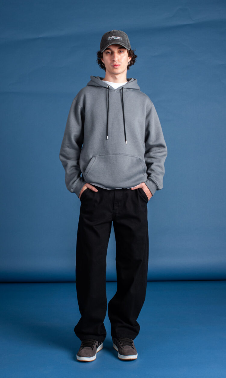 [21186] skater baggy negro tacha