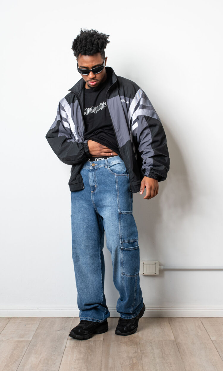 21185 | BAGGY BOLSILLOS CARGO AZUL