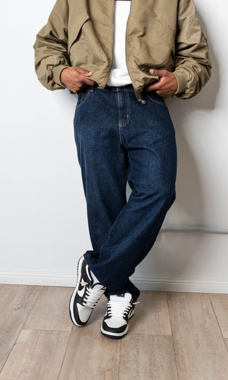 21183 | RECTO RELAJADO AZUL OSCURO