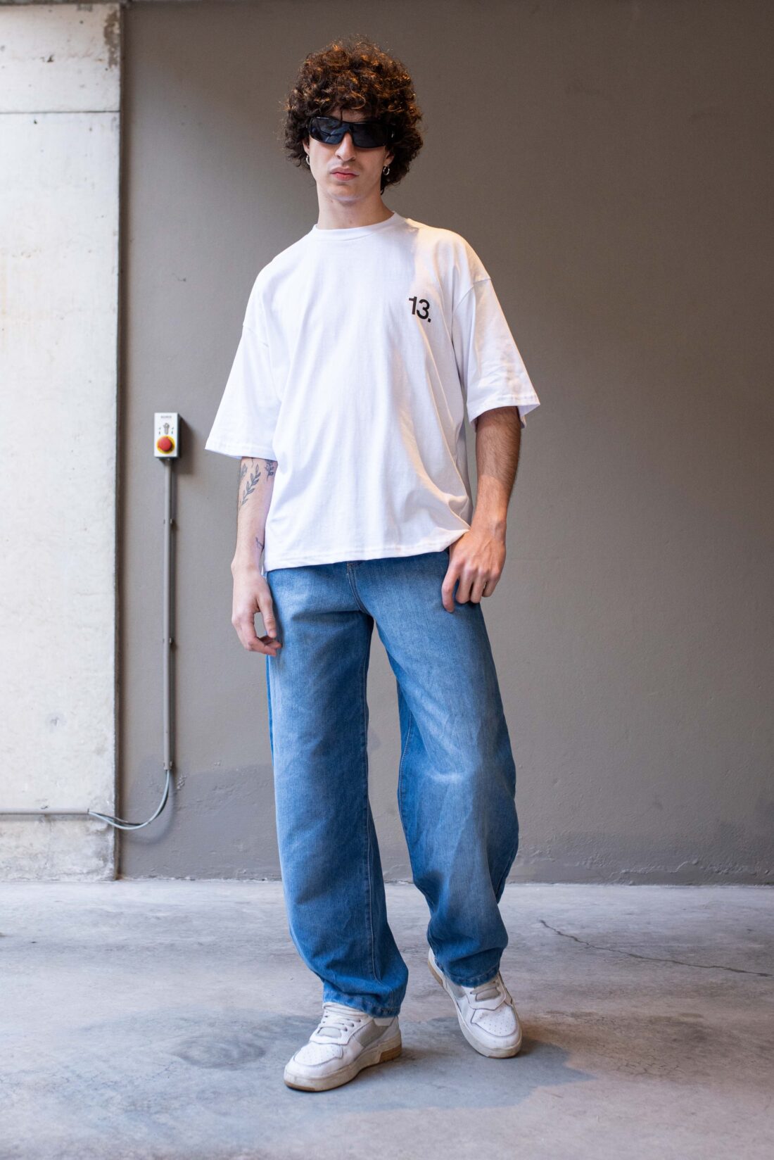 [21196] baggy skater celeste