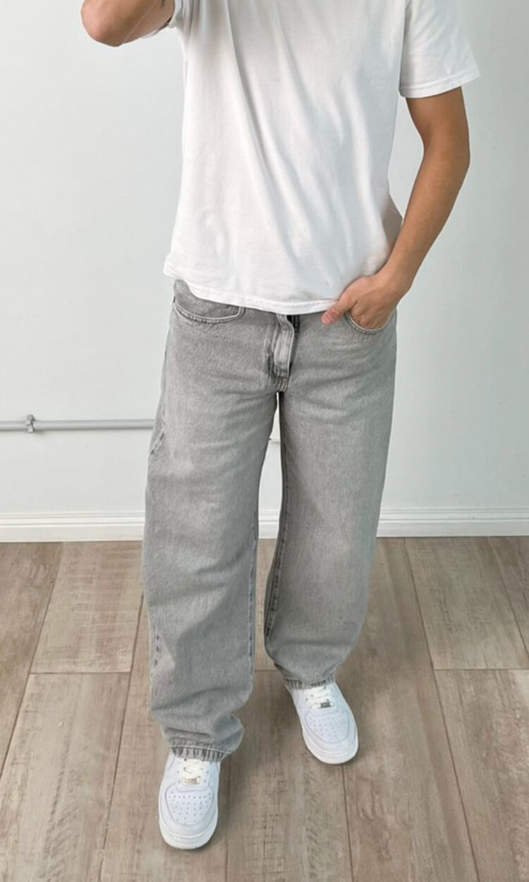 01604-RP | BAGGY GRIS CLARO