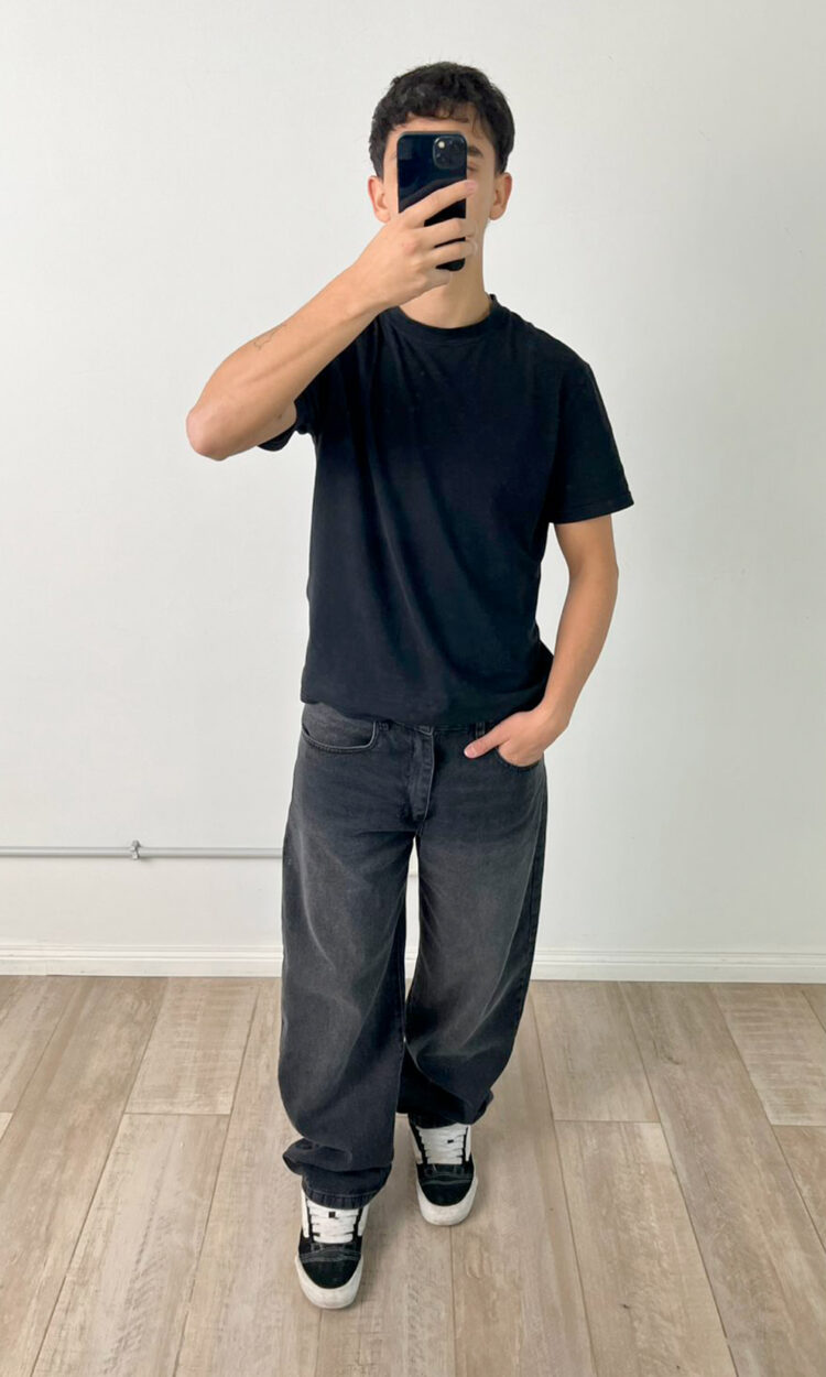 01603-RP | BAGGY GRIS OSCURO AL.
